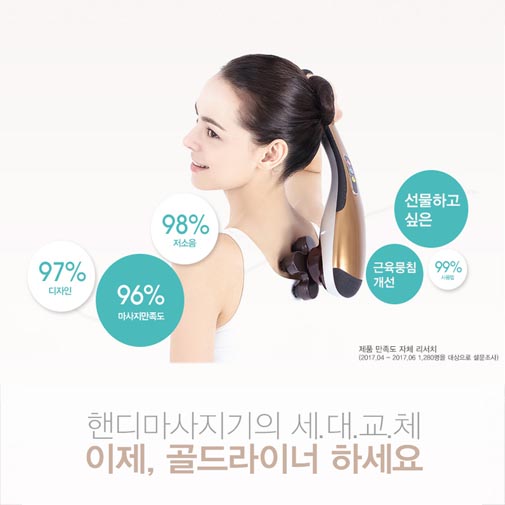 골드라이너 무선핸드마사지기 MT-66SA 상세이미지