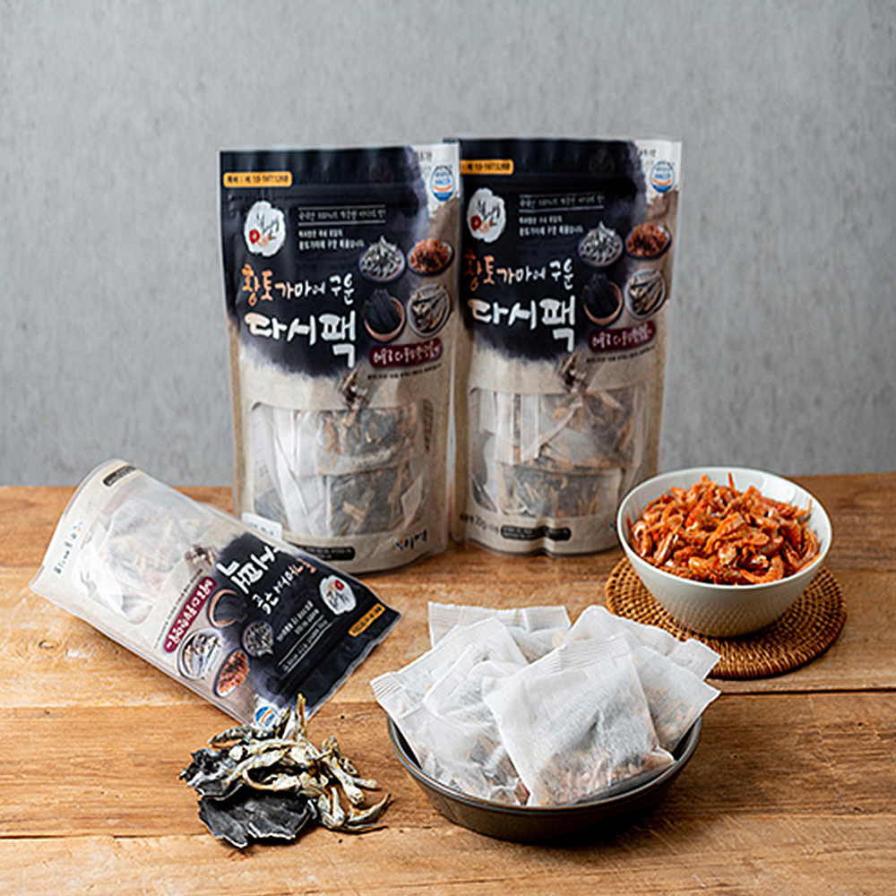 해살이 황토다시팩 10봉 (새우맛) 상세이미지