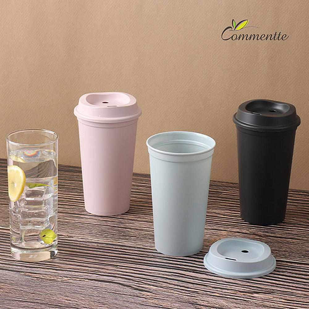 꼬망뜨 국내생산 항균 리유저블 텀블러 500ml 색상 택1 (대용량/BPA프리/휴대용) 상세이미지