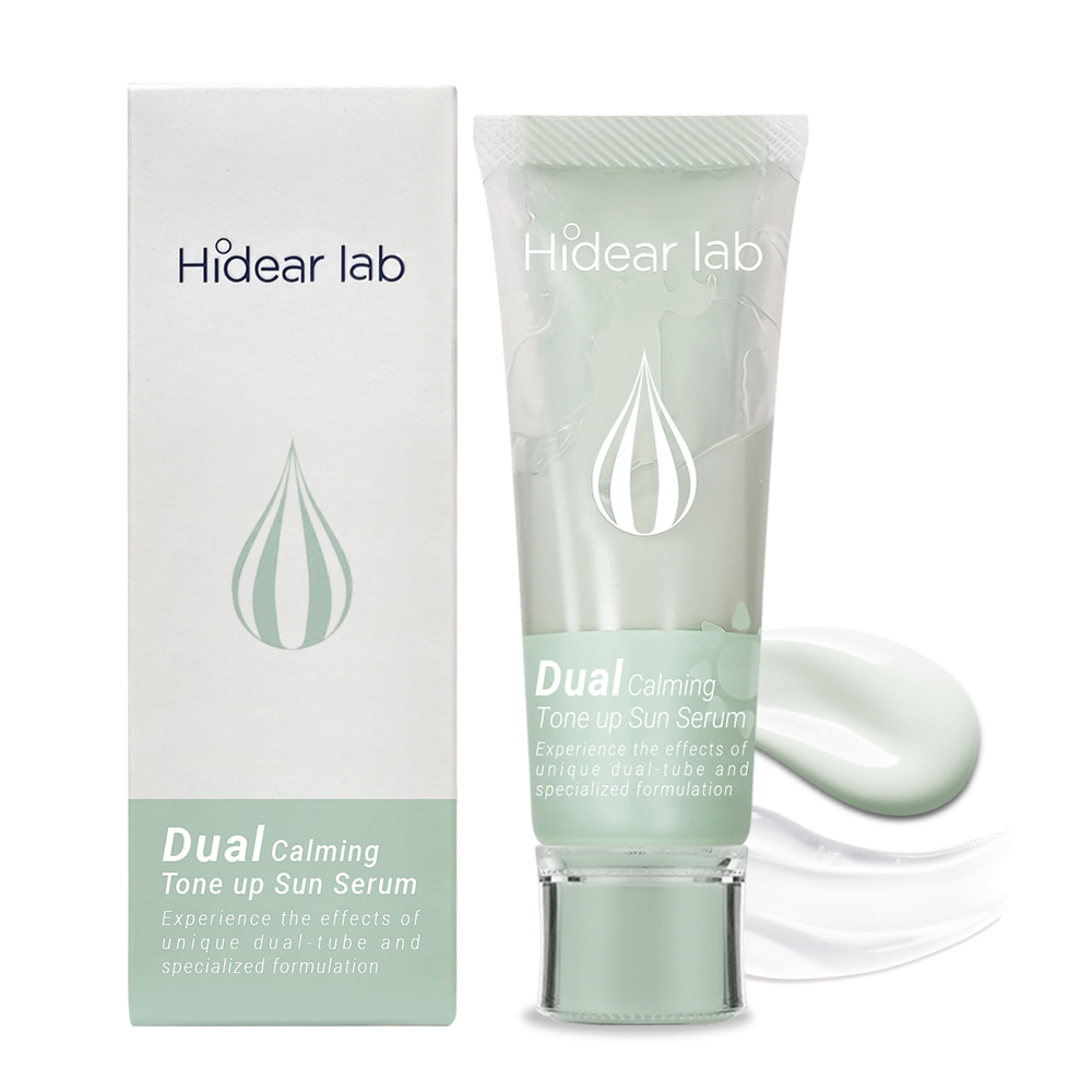하이디어랩 듀얼 카밍 톤업 선세럼 (늦잠 선세럼) 60ml 1개 상세이미지