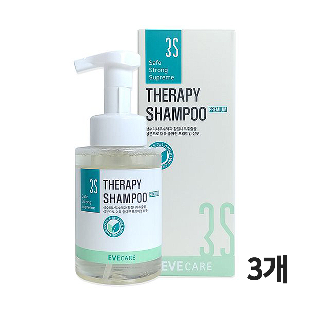 3S 테라피 프리미엄샴푸 340ml*3개세트 상세이미지