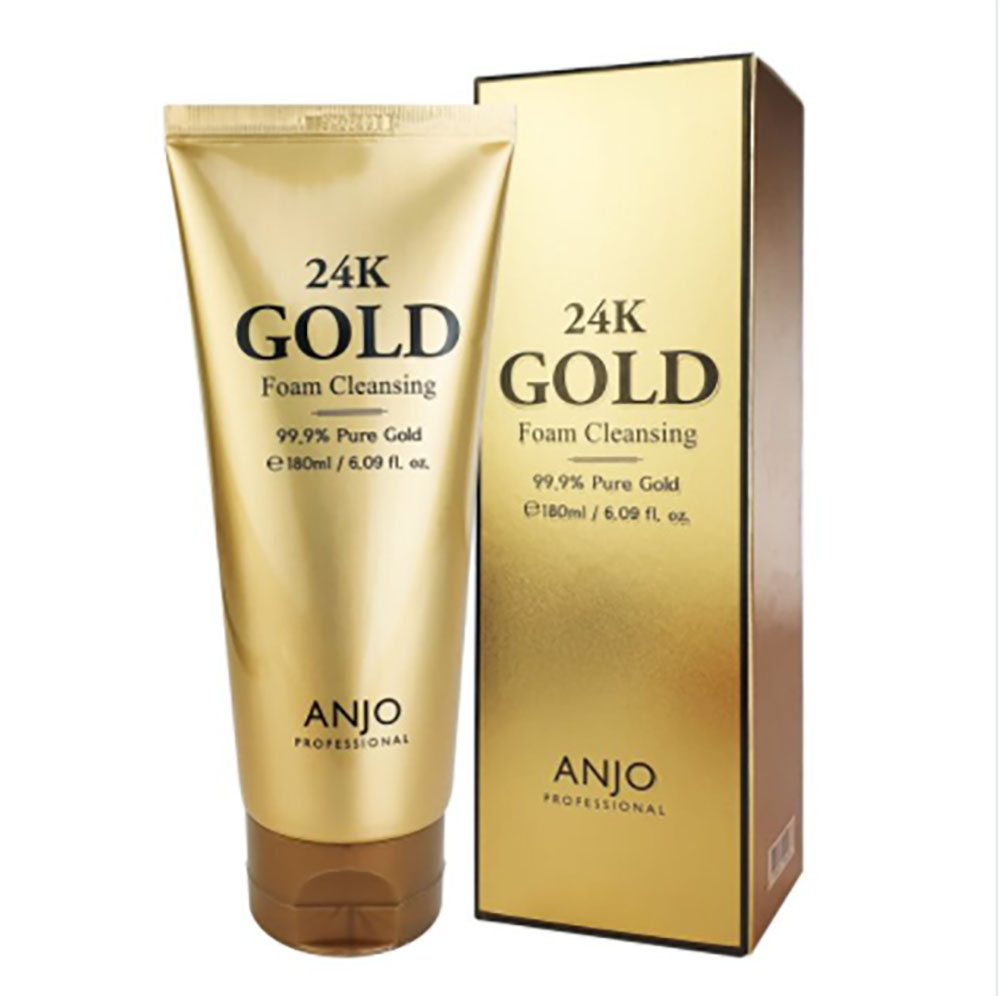 앙쥬 24K 골드 폼클렌징 180ml 3개 상세이미지