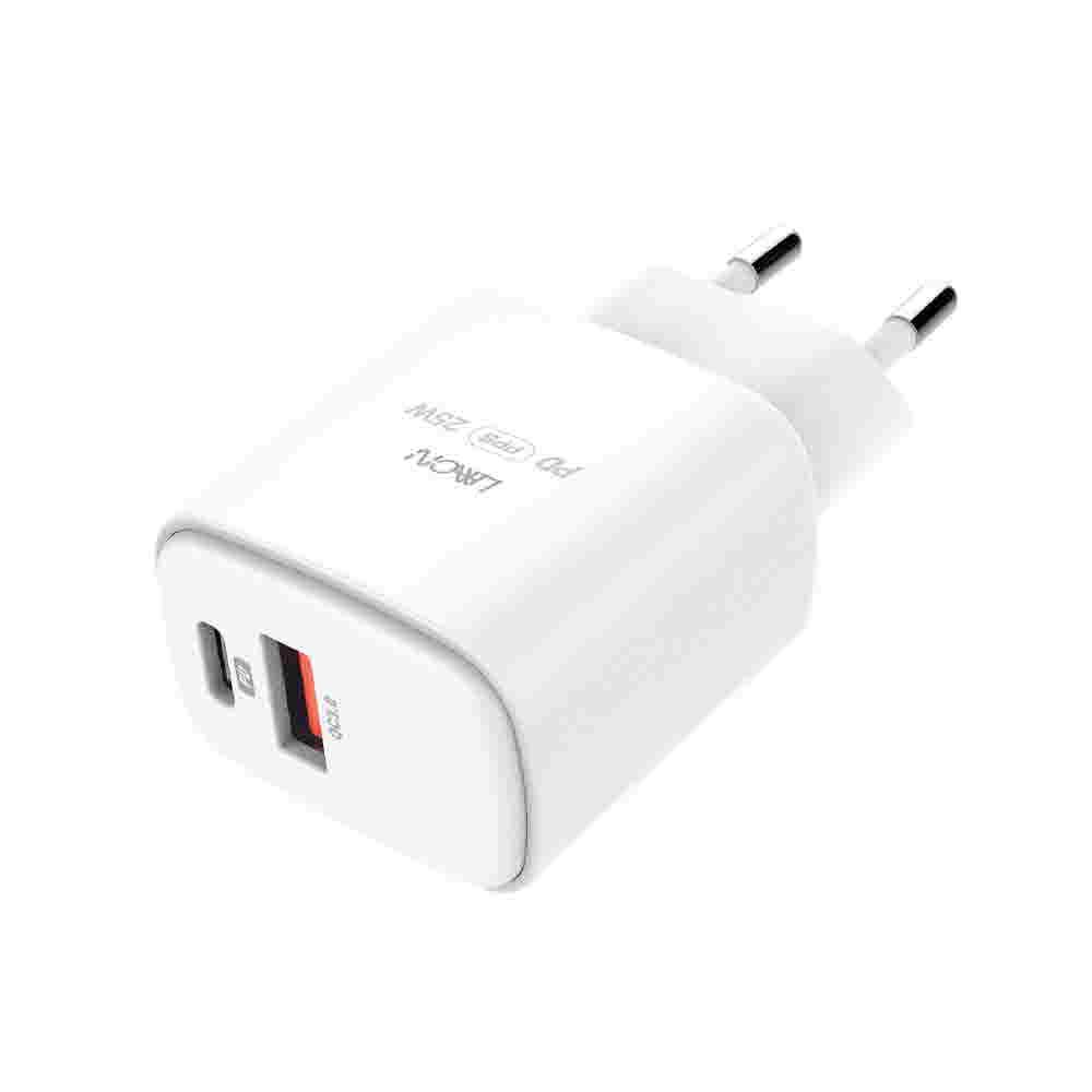 라온 LAAON 25W 2포트 초고속 충전기 ITB-D25C+CtoC케이블증정 상세이미지