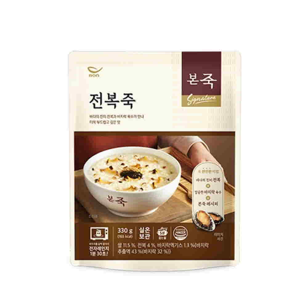본죽 전복죽 파우치330g 상세이미지