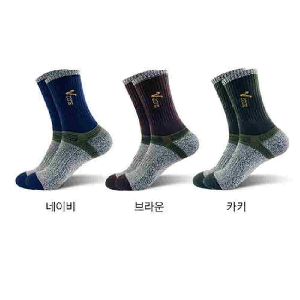 폴턴 V존등산양말 남성 장목 3켤레 상세이미지