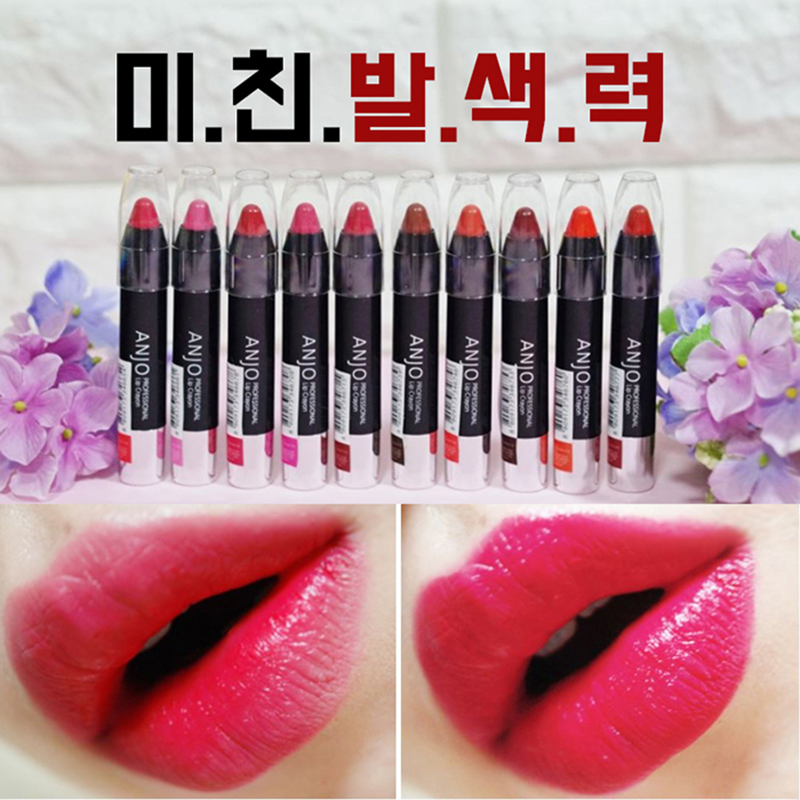 앙쥬 NEW 립크레용 3g (10종 택1) 상세이미지