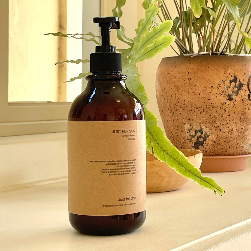 JUST FOR SUN 선크림 500ml 상세이미지