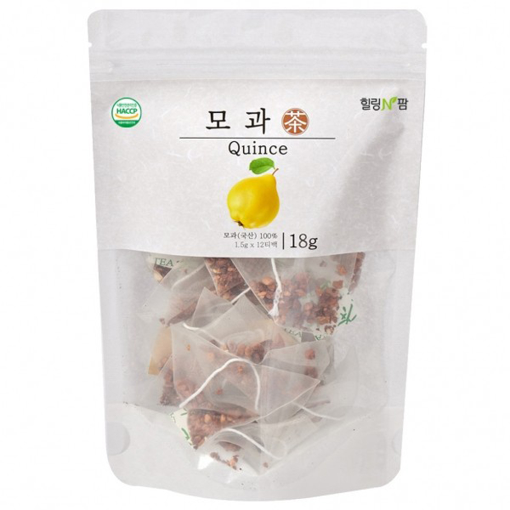 힐링앤팜 모과차 1.5gx12t 상세이미지