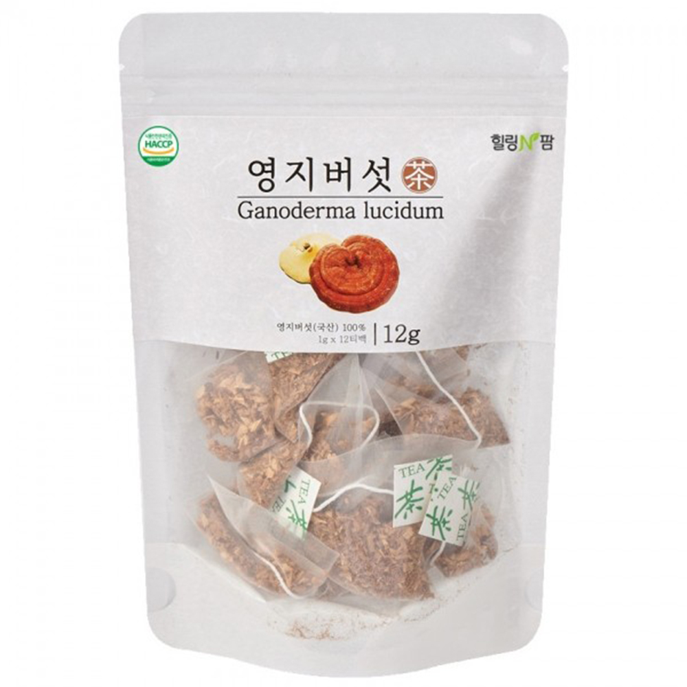 힐링앤팜 영지버섯차 1gx12t 상세이미지