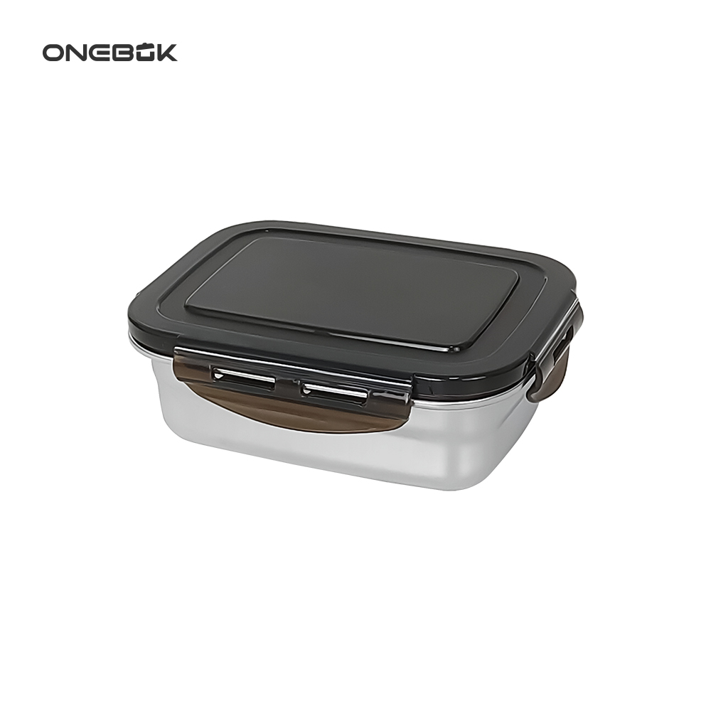 ONEBOK 스테인레스 밀폐용기 직사각형 350ml 상세이미지