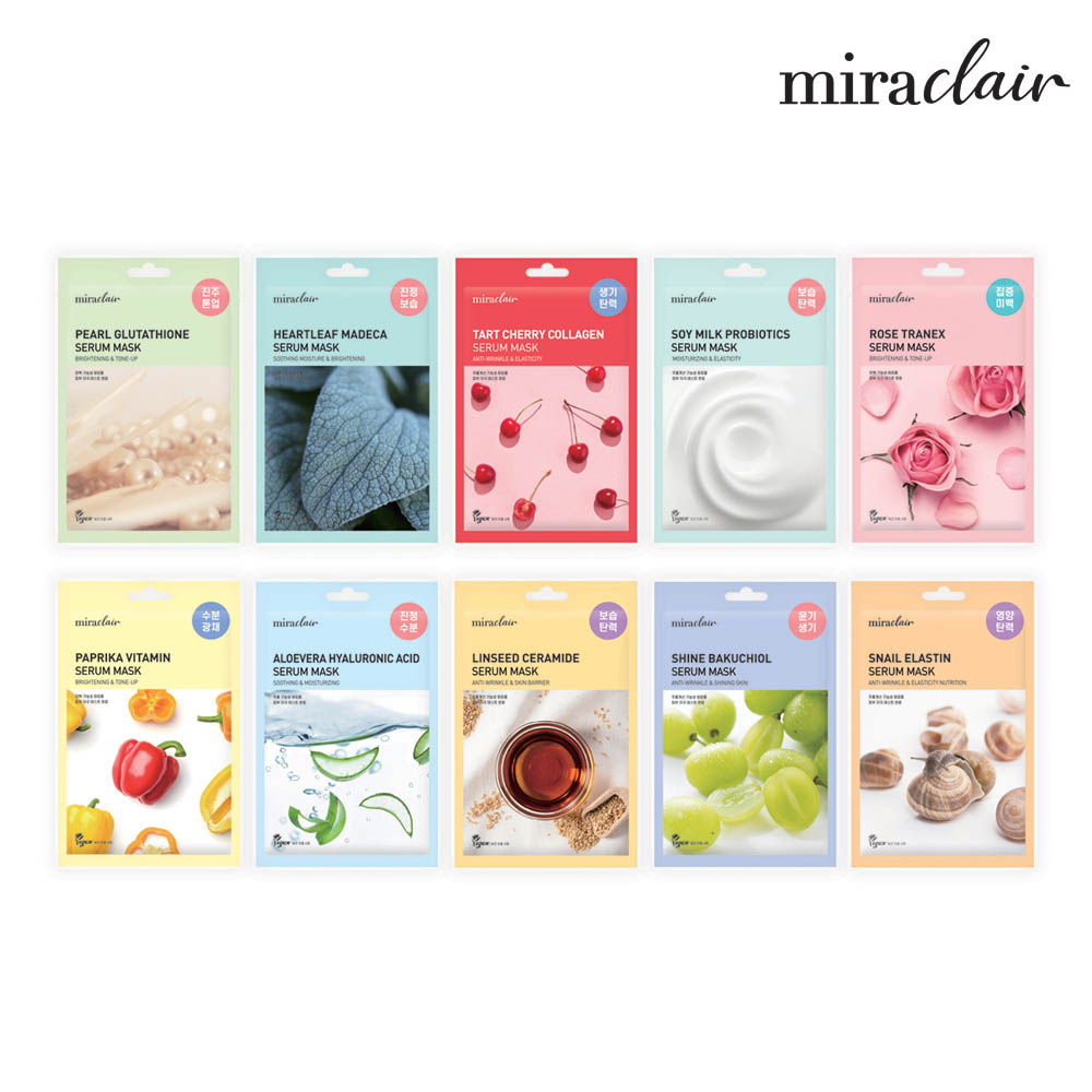 미라클레어 세럼 마스크팩 23ml X 10팩 상세이미지