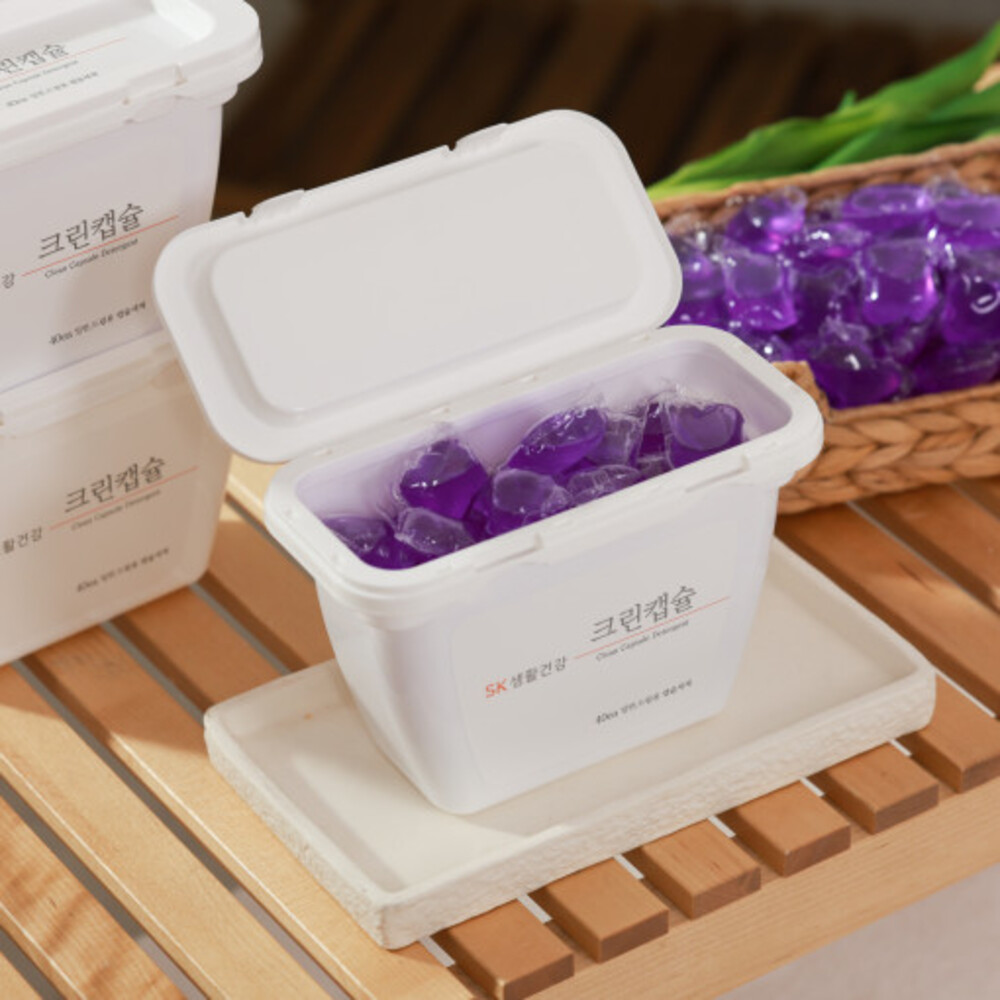 SK생활건강 크린캡슐 세탁세제 320g (8g*40개입) 상세이미지